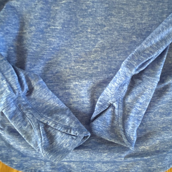 Athleta Uptempo Blue Hoodie Sweatshirt, women’s XS - Picture 3 of 5